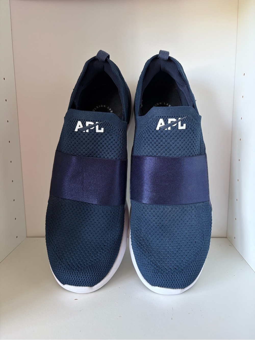 APL Men's TechLoom Bliss Navy and White Size 13 - Picture 7 of 9